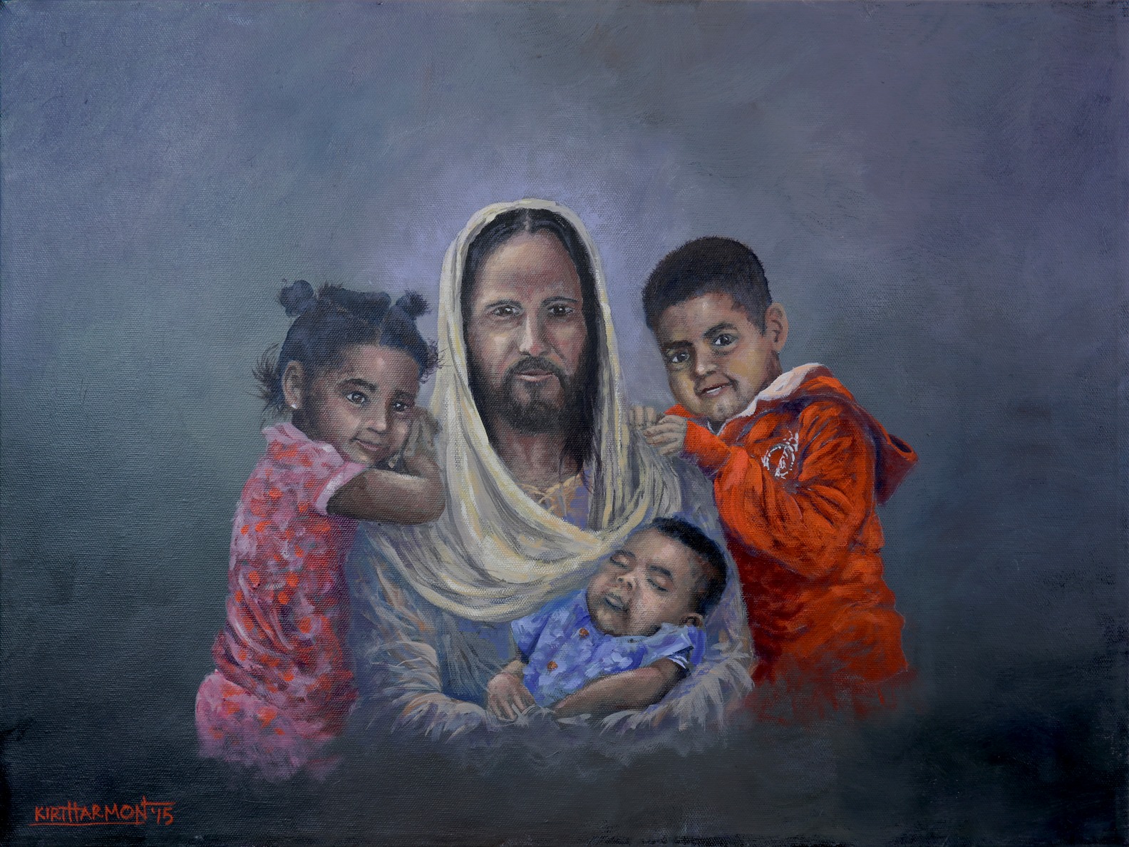 Jesus with the children