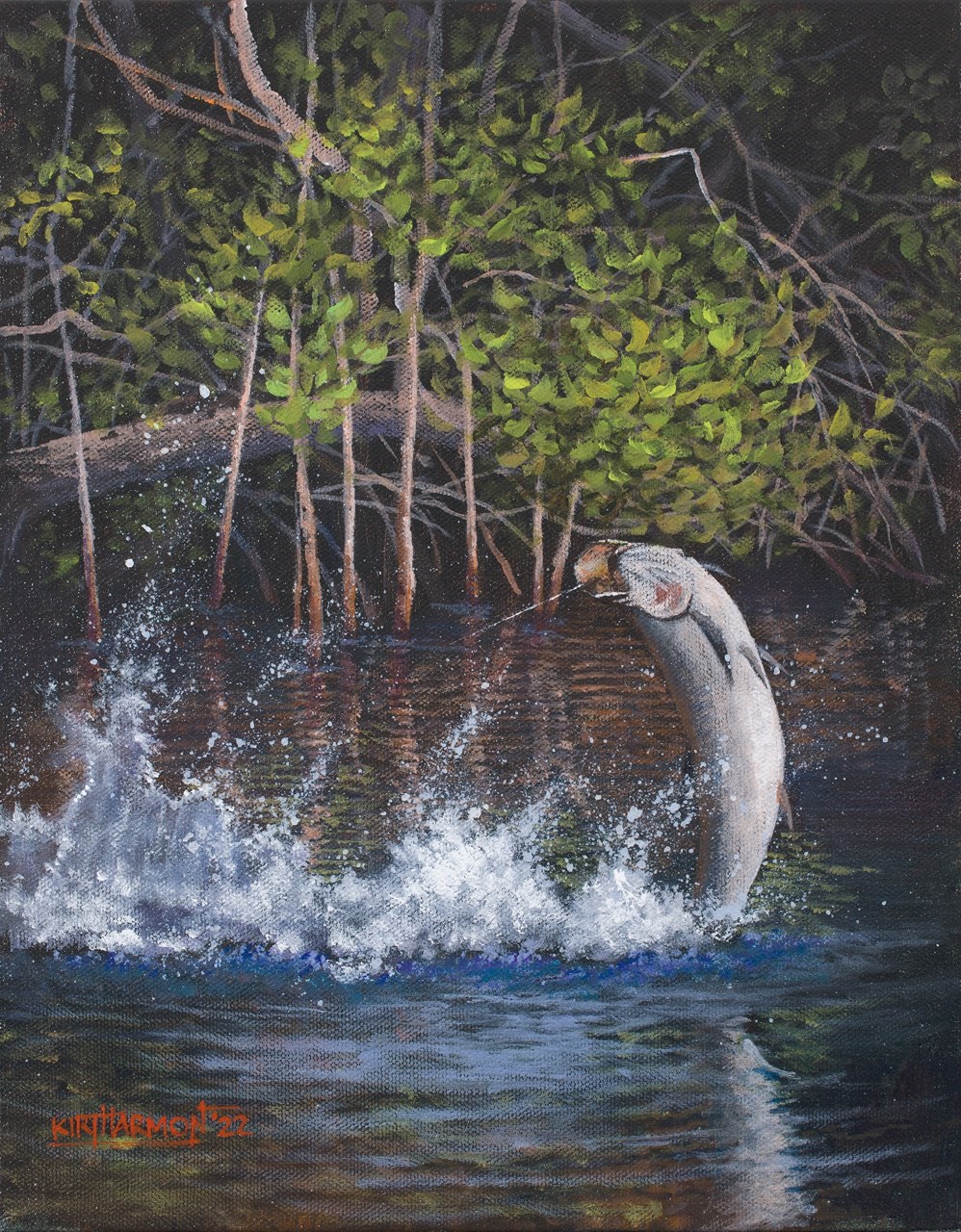 Tarpon on fly