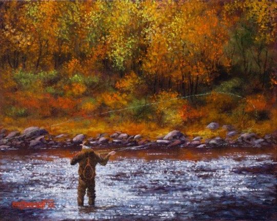 Fly fishing