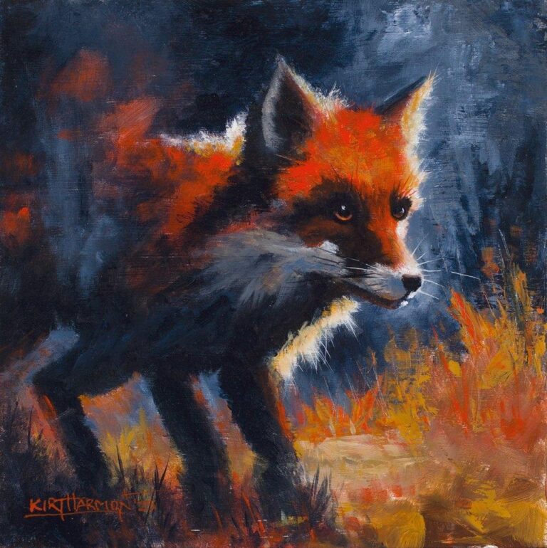 Oh the Fox went out ...